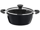 Tramontina Cookware Set Ceramic Coating Grey Aluminum 5 Pieces Glenz