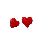 Valentine's Day Style Acrylic Shiny Retro Red Crystal Sweet Ladies Party Party Earrings