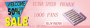 6D 10D Promade 500/1000 Fans Pointy Base Blue Purple Color Ultra Speed New Trend  Premade Volume Eyelashes Extension Makeup Tool