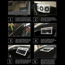 3-Head Cooling Fan USB Powered Car Air Purifier Radiator Fan Window Vent Cool Ventilation Interior Accessories