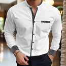 2024 New Style 10-Color Men's Shirt 3D Printing Shirt Business Office Clothing Hawaiian Fashion Casual Breathable Fabric
