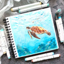 The Pastel Atlas | Ohuhu Honolulu 96-Colour Alcohol Marker Set with Dual Tips