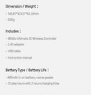 8Bitdo Ultimate 2C Wireless Controller for Windows PC and Android, with 1000Hz Polling Rate, Hall Effect Joysticks Gamepad