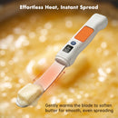 USB Rechargeable Heated Butter Knife Electric Butter Spreader For Cold Butter Cheese Margarine Toast Bread And Breakfast