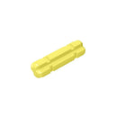 Gobricks 10PCS DIY Part 32062 High-Tech Axle 2 Notched Bricks Building Blocks Educational High-Tech Spare Kid Toy Boy Girls Gift