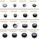 MOC Technical Tire Wheel Cross Hole Set Motorcycle Tyre & Rim Car Truck Wheels Hub Bricks Construction Building Blocks