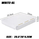 Hidden Drawer Organizer Self-Adhesive Desktop Small Drawer Cabinet Under Table Hidden Drawer Office Home Storage Tools