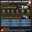 LAUNCH X431 OBD2 Auto Diagnostic Tool All Systems Car Scanner Free Update Online For GM/BENZ/BMW/AUDI/FORD/NISSAN/HONDA/TOYOTA