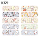 120pcs/set Band-aid Pattern Adhesive Plaster Bandage Breathable Waterproof Stick