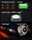 The Wayfinder | Offline-Map GPS Smartwatch with 3ATM Water Resistance