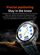 The Trail Sentinel | 2026 Outdoor Smart Watch — HD AMOLED, 10ATM Waterproof, 100+ Sports Modes