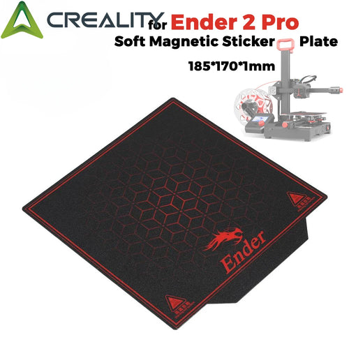Ender 2 Pro软磁贴板185*170*1mm 创想三维打印机配件 适用于Edner2pro加热床
