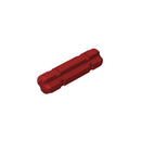Gobricks 10PCS DIY Part 32062 High-Tech Axle 2 Notched Bricks Building Blocks Educational High-Tech Spare Kid Toy Boy Girls Gift