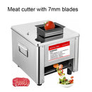 The Precision Slicer | 850W Stainless Steel Commercial Meat & Vegetable Cutting Machine