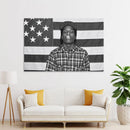 The Rakim Mayers | Inspirational Rap Art Flag for Creative Spaces