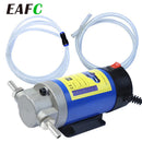 便携式12V/24V抽油泵 1-4L/min 抽吸器 流体吸取电动换油泵 虹吸工具 适用于汽车电机船只