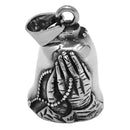 Eagle Biker Cross Jesus Bell Pendant Stainless Steel Norse Viking Warrior Spartacus Helmet Rose Lady Rider Saint Mary Jewelry