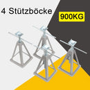 4 Pack Caravan Support Stand RV Stabilizer Jacks 3600 kg Aluminum RV Leveling Jacks Stack for RV Travel Trailer Camper Jack