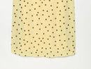 BSAY 2026 Women's Yellow Polka Dot Maxi Dress Sleeveless Crew Neck Waist Ruched Elegant Long Dress Summer Casual Party Dresses
