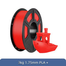 ANYCUBIC PLA+ 3D Printer Filament 1.75mm 3KG/Roll High Precision Pla Plus 3D Printing Material Plastic Rubber Consumables