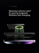 2024 New Transparent Macsafe Power Bank 15W Magnetic Wireless Charger For iPhone 12 13 14 15 Pro Power Bank External Auxiliary