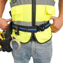 MELOTOUGH 2" Nylon Web Work Tool Belt for Men with Heavy Duty Quick Release Rugged Metal Buckle outdoor men's belt Tool Belts