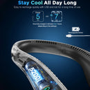 The Zephyr Collar | Rechargeable Bladeless Neck Fan with 66-Vent 3D Airflow