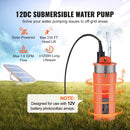 SucceBuy 太阳能水泵 1.6/3.2 GPM 12V-14.8V / 9.25 GPM 24V-42V / 8.4 GPM 48V-82V 潜水深井泵 灌溉用途