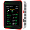 Tuya WiFi 15 in 1 Air Quality Detector CO/CO2/HCHO/TVOC/AQI/PM0.3/PM1.0/PM2.5/PM10 Air Quality Tester Temperature Humidity Meter