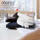 Men's High-quality Genuine Leather Long Needle Buckle Metal Automatic Buckle Men's Belt Strap Men's Fashion Classic Design