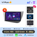 Junsun安卓无线CarPlay车载收音机，适用于西亚特Leon MK2 2005-2012，车载智能系统DSP SWC RDS GPS FM BT