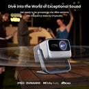 Global Version JMGO N1 Ultra Triple Laser Projector 4K UHD 2200CVIA Lumens With Gimbal 3D Wi-Fi 6 Beamer Cinema for Home Theater