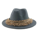 Cowboy Hats Hat Fedora Hat Felted Man Hat Hats for Women Western Cowboy Panama Vintage Casual Luxury Men Hat Sombrero Hombre New