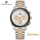 PAGANI DESIGN 2024 New AK Project Men's Watches Luxury Quartz Wrist Watch For Men AR Sapphire Speed Chronograph Automatic Date
