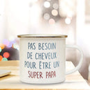 The Entire Universe Best Dad Print Coffee Cup Enamel Mugs Gift Father's Day Drink Wine Juice Cup Fathers Day Gifts Enamel Mug