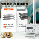 The Trail Hearth | 80-Inch Stainless Steel Camping Tent Stove with Chimney Kit