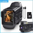 FNIRSI NVS-20 4K Monocular Telescope Day Night Use Photo Video Taking 5X Digital Zoom for Hunting Boating