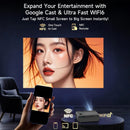 [Google TV/Android 14]4K 投影仪全高清 1080P 家庭影院 Netflix 认证户外电影智能自动对焦投影仪