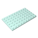 高砖 10个 MOC 板 6 x 10 兼容 3033 拼装颗粒积木零件 DIY积木块科技零件玩具
