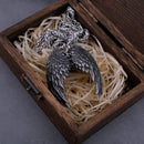 Stainless Steel Classic Angel Wings Necklace Men's Fashion Animal Boutique Handmade Hip Hop Pendant Jewelry Gift DropShipping