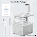 The DownyPaws | 2.5L Wireless Smart Cat Water Fountain with Motion Sensor