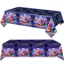 2Pcs Disney Inside Out 2 Party Disposable Tablecloth for Kid Birthday Party Plastic Table Cover Baby Shower Decorations Supplies