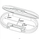 Master Lock Portable Personal Combination Lock Safe Jewelry ATM Card Mobile Phone Storage Belt Fixed with Wire Rope 5900D