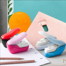 No Nails No Staples Stapling Machine Mini Cute Book Stapleless Stapler Paper Stapling Stapler Without Staple Stapler Free