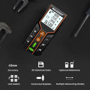 MILESEEY Laser Rangefinder D2 40M 60M 100M 120M Laser Tape Measure Double Horizontal Bubble Digital Roulette