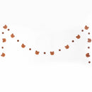 INS Happy Birthday Letters Banner Kids 1st Birthday Party Brown Bear Paper Garland Flag Decoration Boy Girl Baby Shower Supplies