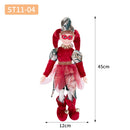 New Arrivals Christmas Decor Handmade New Year Decor Hanging Sitting Elf Plush Doll Christmas Tree Hanging Ornament Xmas Gift