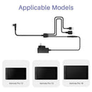 Havapen 3 in 1 cable cb01 compatible with huion kamvas pro 12 / pro13 / pro16, tablet pen monitor replacement cable