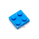 30pcs/lot DIY Blocks Building Bricks Thin 2X2 Educational Assemblage Construction Toys for Children Size Compatible With 3022