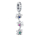 Hot Original Pendant S925 Sterling Silver Rabbit Charm Fit 3mm Bracelet Diy For Women Classic Easter egg beads Daily Gift Fine